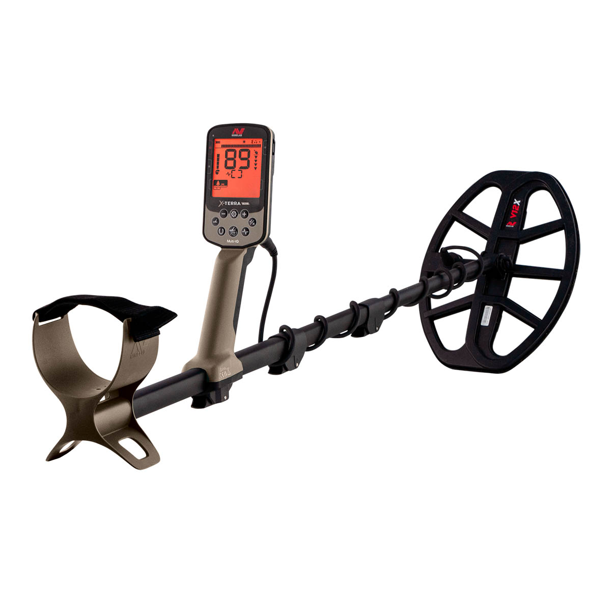 Minelab X-Terra Elite Metalldetektor Expedition Pack mit Gratis 15-Zoll Suchspule