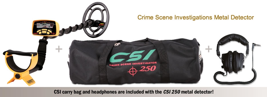 Garrett CSI 250 "Crime Scene" Metalldetektor